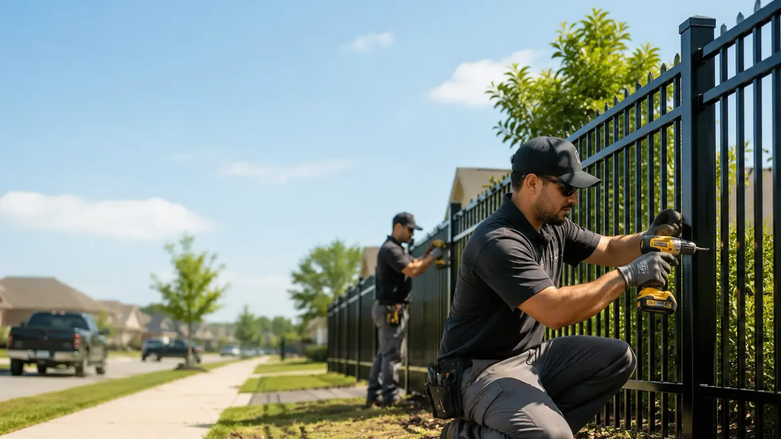 Metal Fence Installation in Watertown, WI